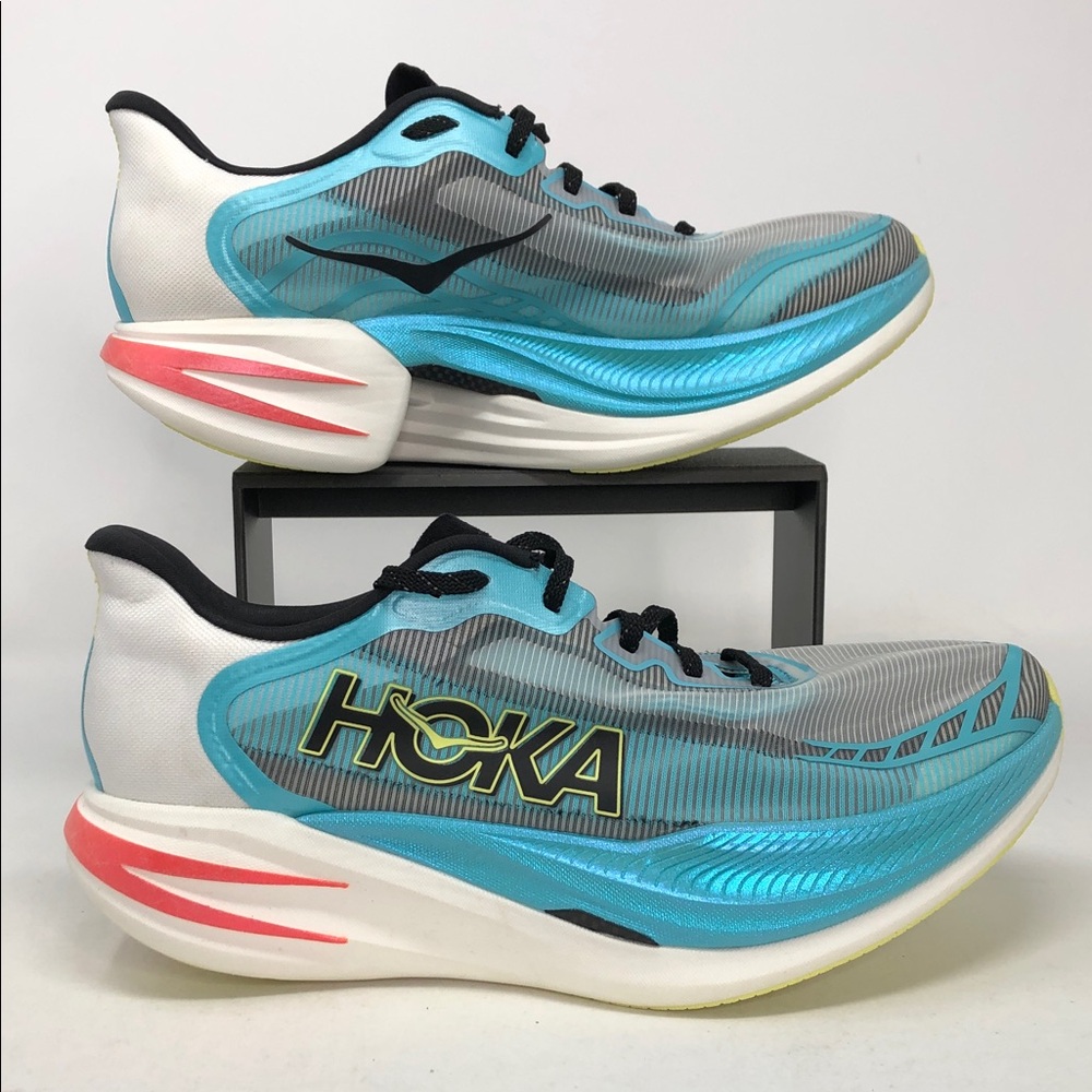 Hoka Cielo X1 2.0 Frost Black 1162053 Unisex Running Shoes - Size 12